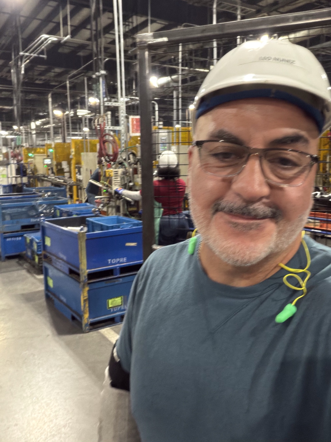 A CREAA resident at work at Topre